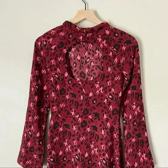 & Other Stories Leopard Dress Size 4 - Picture 9 of 9
